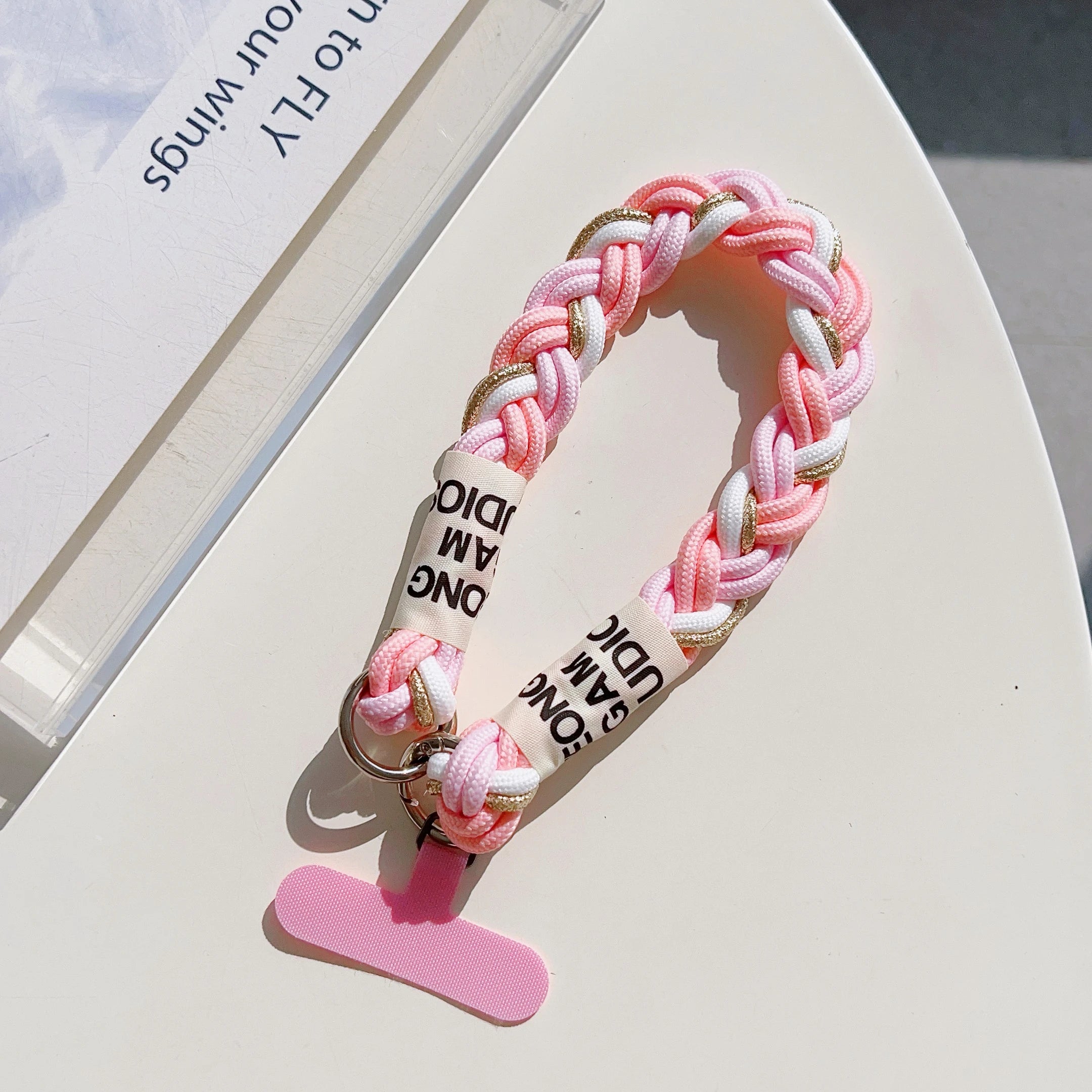 Cute Mobile Phone Lanyard Hanging Decoration Can Be Carried Twist Rope Anti-loss Pendant Fashion Strong Wrist Short Straps Band