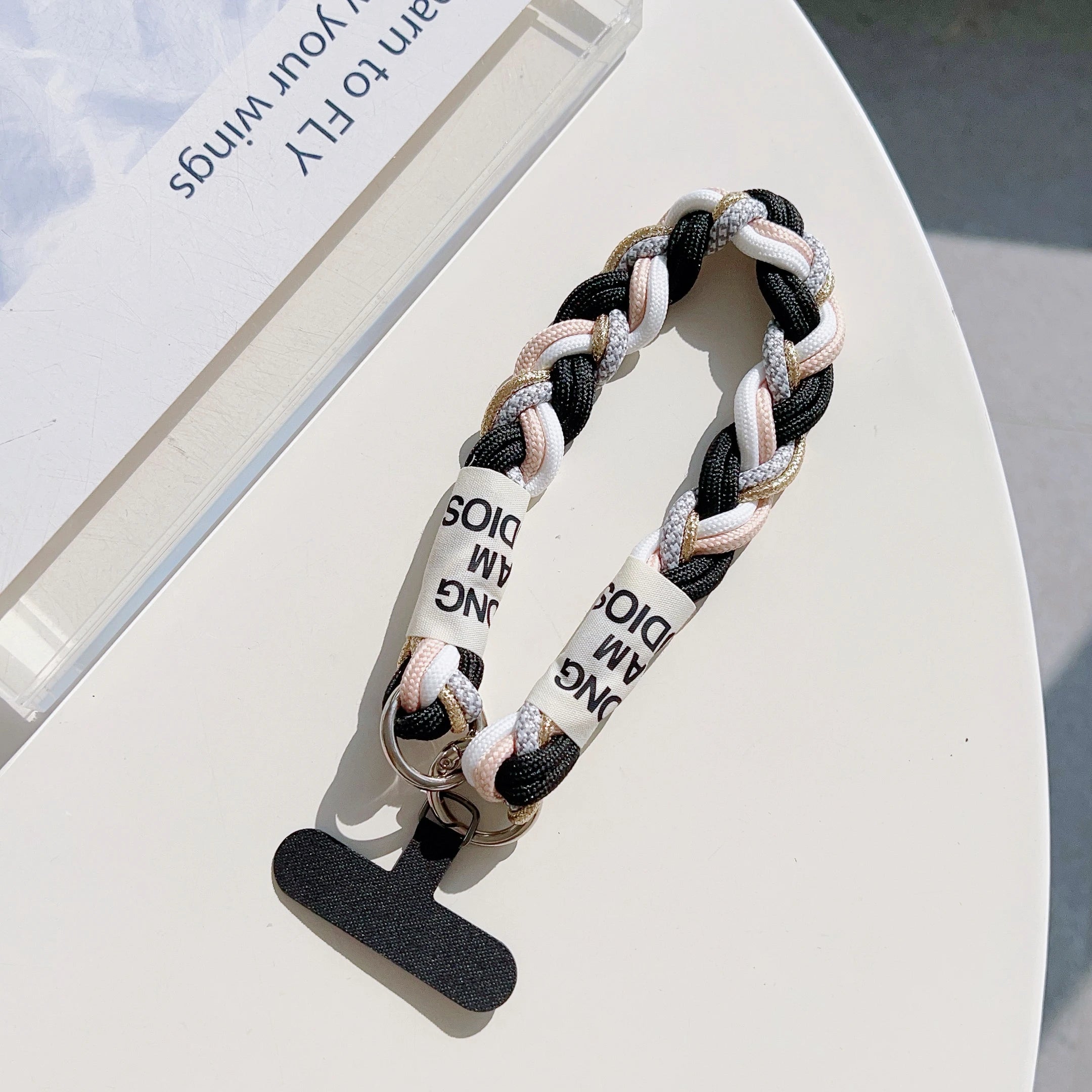 Cute Mobile Phone Lanyard Hanging Decoration Can Be Carried Twist Rope Anti-loss Pendant Fashion Strong Wrist Short Straps Band