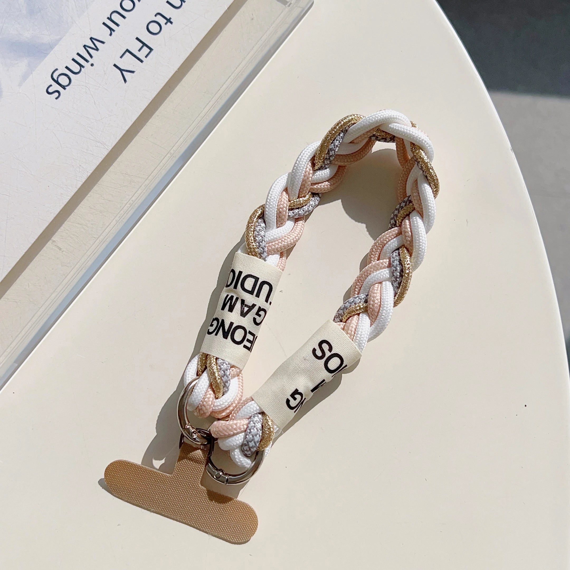 Cute Mobile Phone Lanyard Hanging Decoration Can Be Carried Twist Rope Anti-loss Pendant Fashion Strong Wrist Short Straps Band