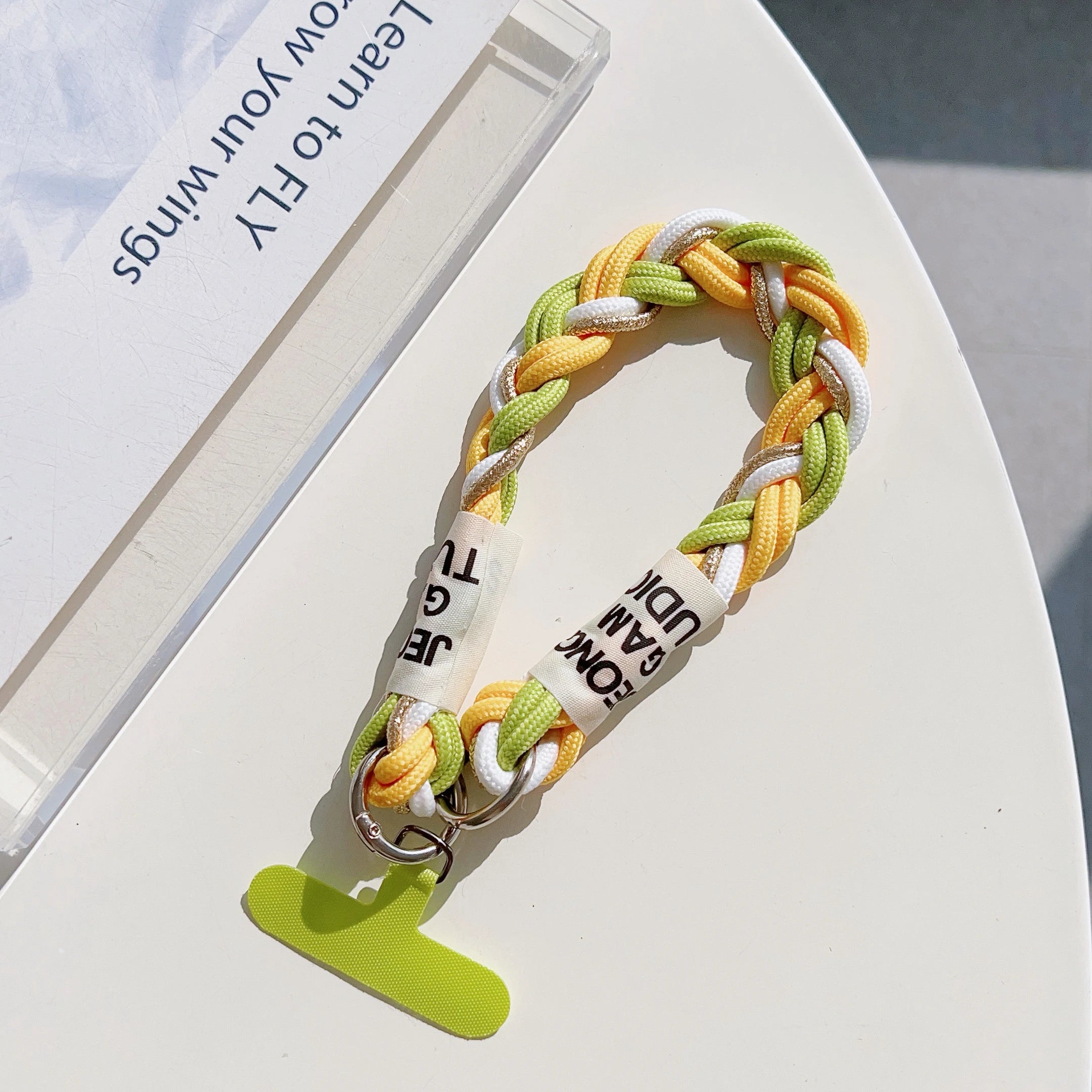 Cute Mobile Phone Lanyard Hanging Decoration Can Be Carried Twist Rope Anti-loss Pendant Fashion Strong Wrist Short Straps Band