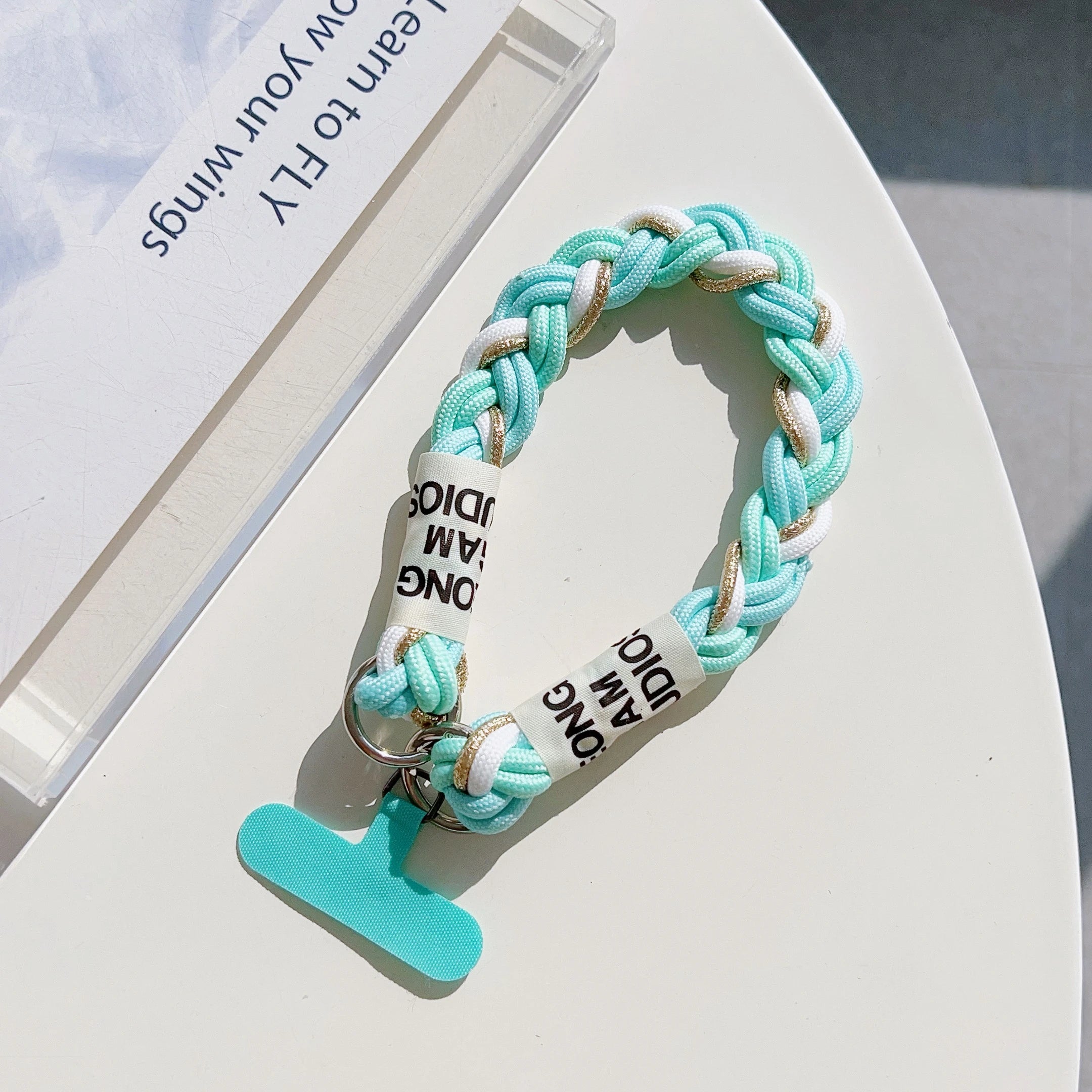 Cute Mobile Phone Lanyard Hanging Decoration Can Be Carried Twist Rope Anti-loss Pendant Fashion Strong Wrist Short Straps Band